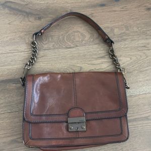 Fossil leather bag